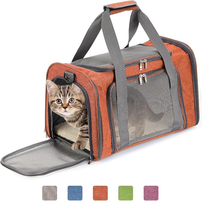Mr. Pen Pet Carrier - Soft-Sided for Cats & Dogs, Bag & Travel Carrier