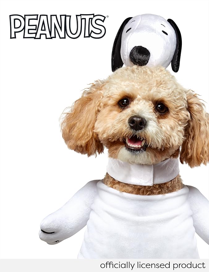 Peanuts: Snoopy Pet Costume for For Dogs or Cats by Rubies, Medium