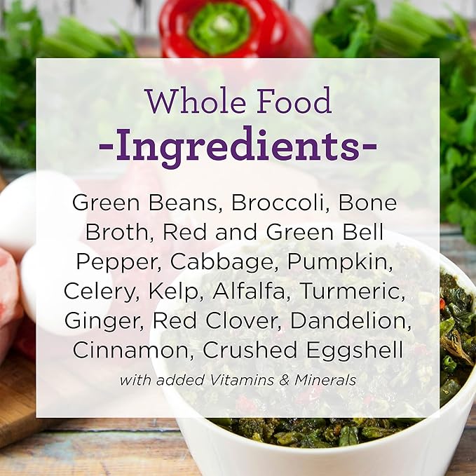 Dr. Harvey's Paradigm Green Superfood Dog Food, Human Grade Dehydrated Grain Free Base Mix for Dogs, Diabetic Low Carb Ketogenic Diet (3 Pounds)