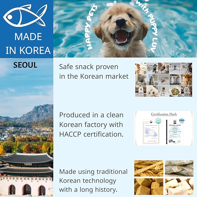 Puppyluv Capelin Treats for Dogs & Cats – Freeze-Dried Whole Fish, High Protein, Omega 3/6/9, Healthy Skin & Coat, Grain-Free, Natural Training Treats, 2.6oz x 3p