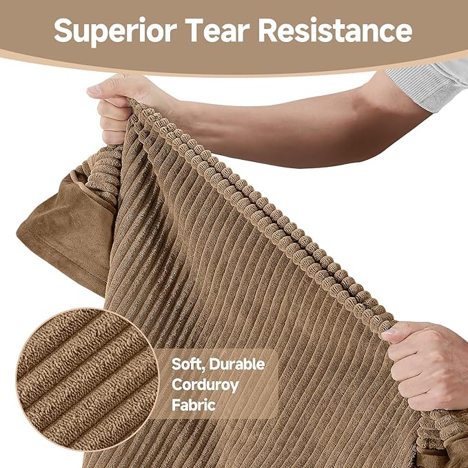 OhGeni Orthopedic Waterproof & Machine Washable Dog Bed for Small Pets, Suitable for Crates, Cat Mat with 25D Egg Crate Foam, Non-Slip Bottom & Removable Cover, 24 Inches(Coffee)