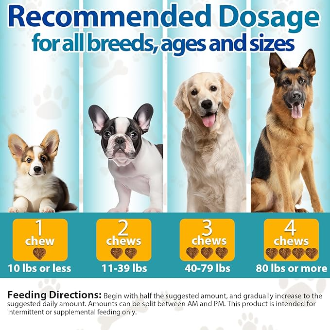 Hemp Calming Chew for Dog - 200 Chews Dog Calming Treats -Dogs Anxiety & Stress Relief Valerian Root Chamomile Melatonin for Separation, Barking, Stress & Slee- Chicken Flavor