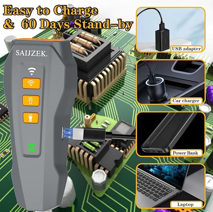 Ultrasonic Dog Barking Deterrence Device, Dog Training Tool, Animal Trainer, Rechargeable Anti-Barking Device, Suitable for Both Indoor and Outdoor Use, Gray