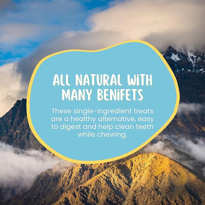 hotspot pets Bully Stick Rings for Dogs - Premium All Natural Long Twisted Beef Pizzle Dog Chew Treats - Grain Free Fully Digestible Rawhide Alternative 50 Count