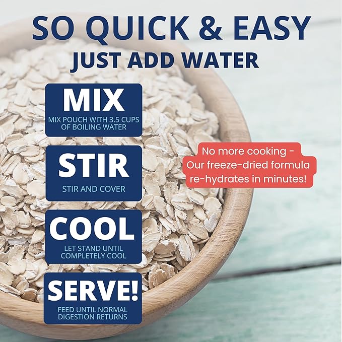 Under the Weather Bland Diet for Dogs | Easy to Digest Stomach Support for Sick Dogs | Contains Electrolytes, All Natural | 6 Pack - Turkey, Oatmeal, Sweet Potato & Slippery Elm - 6oz