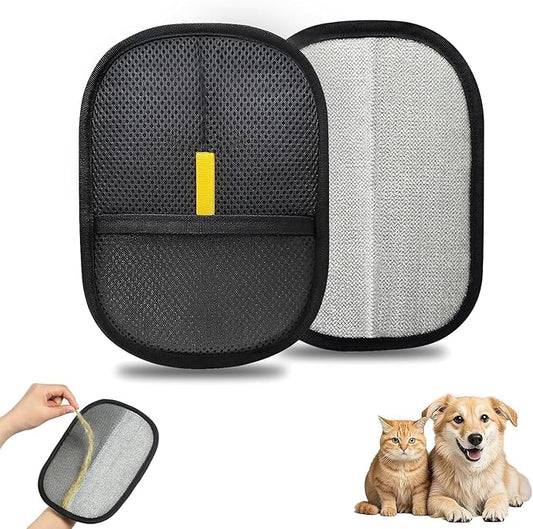 Pet Hair Remover, electrostatic pet Hair Removal Gloves, cat and Dog pet Hair Removal Tools, Suitable for Bed Sheets, Blankets, Clothes, Sofas, Multi-Functional Beauty Gloves -1 Piece