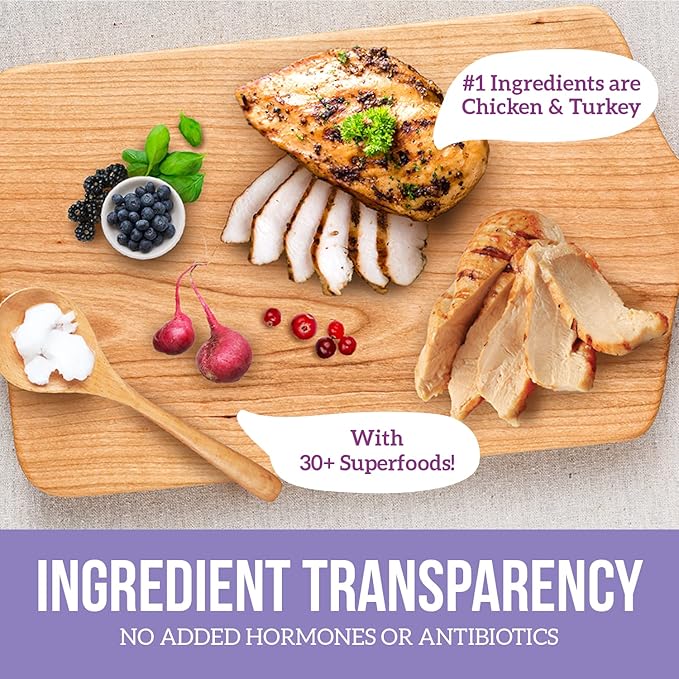 Health Extension Grain Free Chicken & Turkey Dry Dog Food (4 lb / 1.81 kg) - Whole Foods Ingredients Formula with a Blend of Turmeric & Antioxidants for All Life Stages Dogs (Pack of 2)