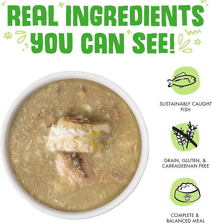 Weruva Classic Cat Food, Outback Grill with Sardine & Seabass in Gravy, 3oz Can (Pack of 24)