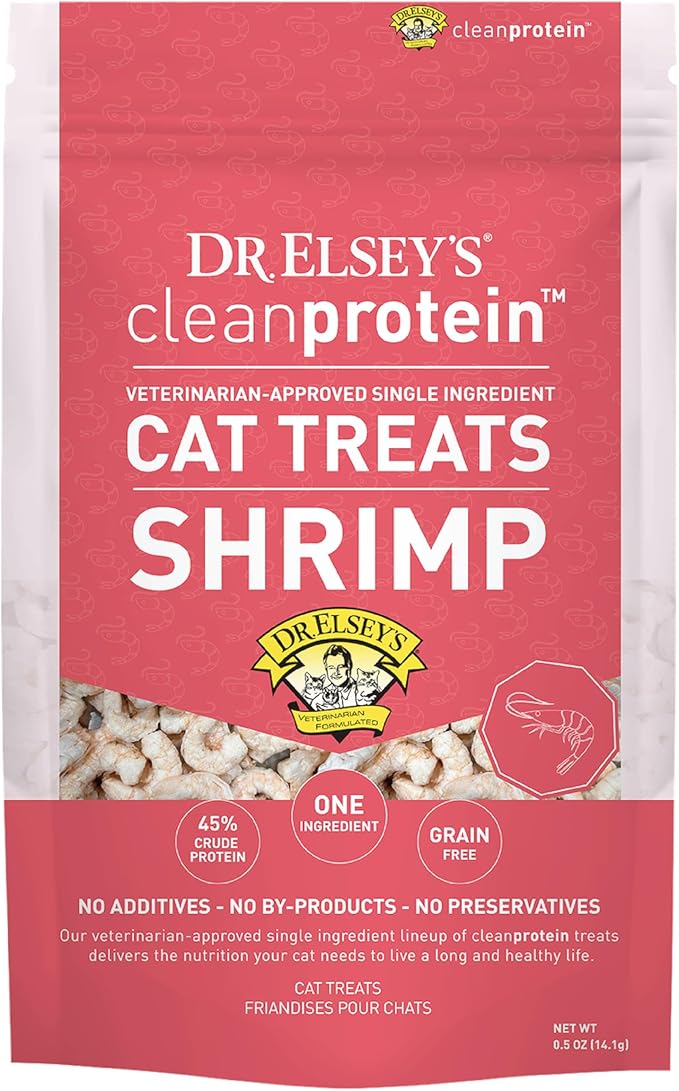 Dr. Elsey's Freeze-Dried Shrimp Cat Treats 0.5 oz.