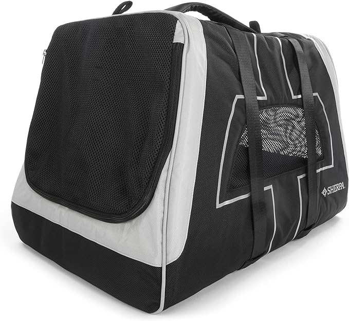 Sherpa Forma Frame Crash-Tested Travel Pet Carrier - Black, Extra Large