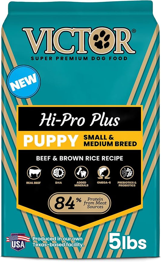 VICTOR Classic - Hi-Pro Small & Medium Breed Puppy, 5-lb
