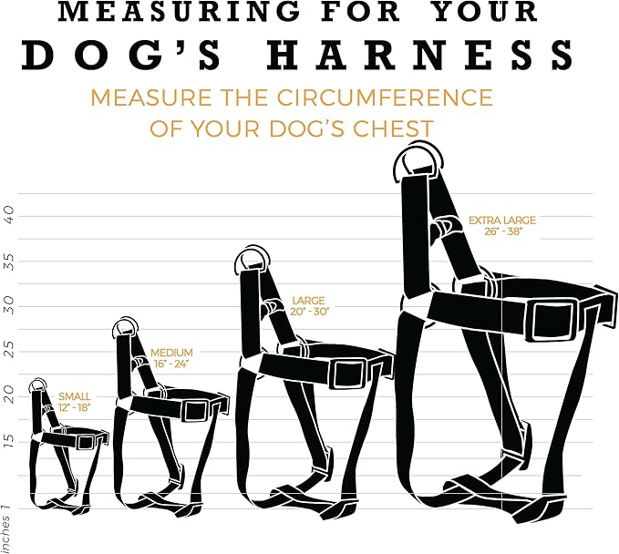 Wolfgang Heavy Duty Adjustable Dog Harness, Pull-Tested to Over 800 lbs for Walking & Training, DigitalDog Print, Medium