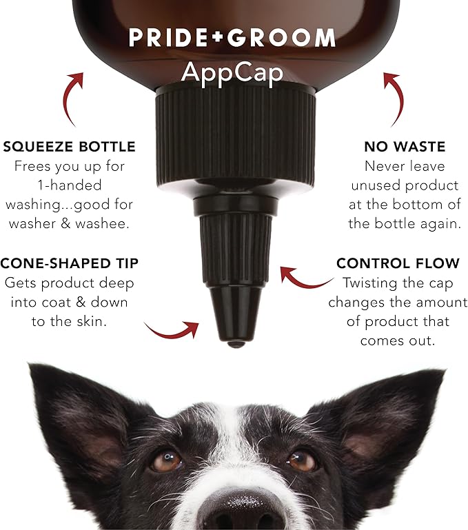 Pride and Groom The Shedder Box Set – Deshedding Dog Shampoo & Conditioner with All Natural Blend of Essential Oils & Ingredients to Moisturize & Untangle Curly and Wavy Coats – 32oz