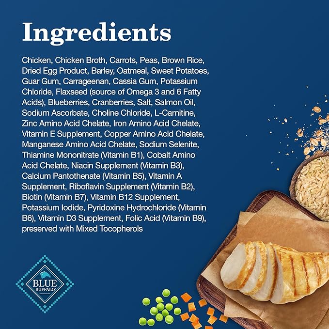 Blue Buffalo Homestyle Recipe Adult Small Breed Wet Dog Food, Made with Natural Ingredients, Chicken Recipe, 5.5-oz Cans (24 Count)