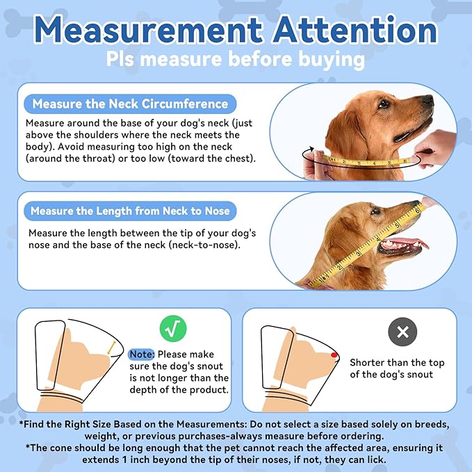 Soft Dog Cone for Dogs After Surgery, Breathable Pet Recovery Collar for Large Medium Dogs, Adjustable Dog Cone Collar, Elizabethan Collar (XL, Black)