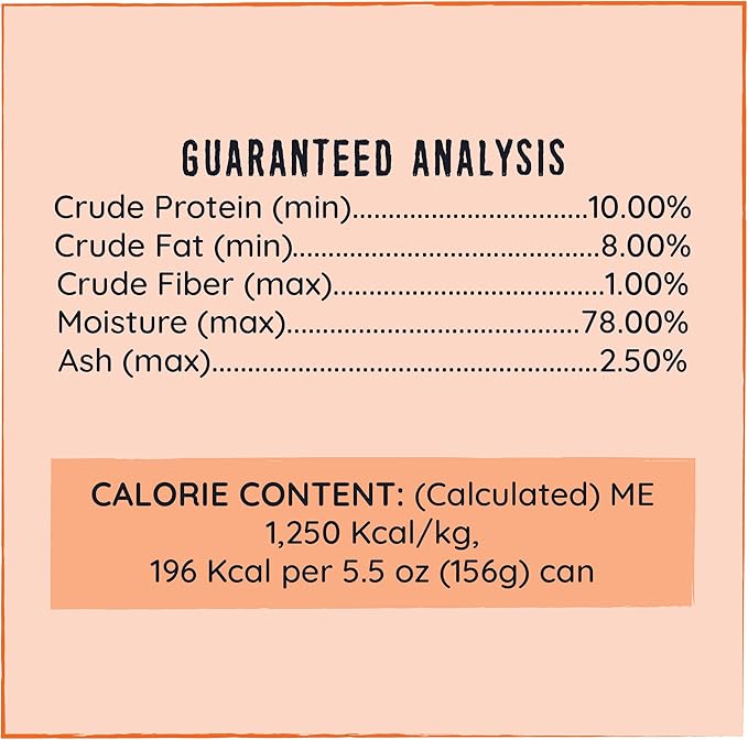 Hound & Gatos Wet Cat Food, 98% Beef, Grain Free Pate Cat Food, Real Meat, High Protein, Limited Ingredients, No Additives, 5.5 oz. Cans (Pack of 24)