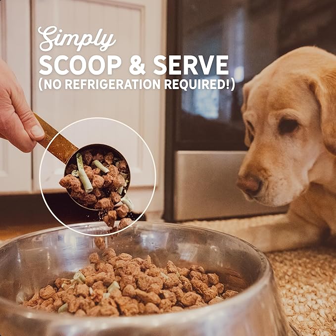 Tally's Ranch Freeze-Dried Raw Beef Dog Food – 2lb Bag – High-Protein, Vet-Formulated, All-Natural, Complete & Balanced – Made in USA – Whole Food Ingredients