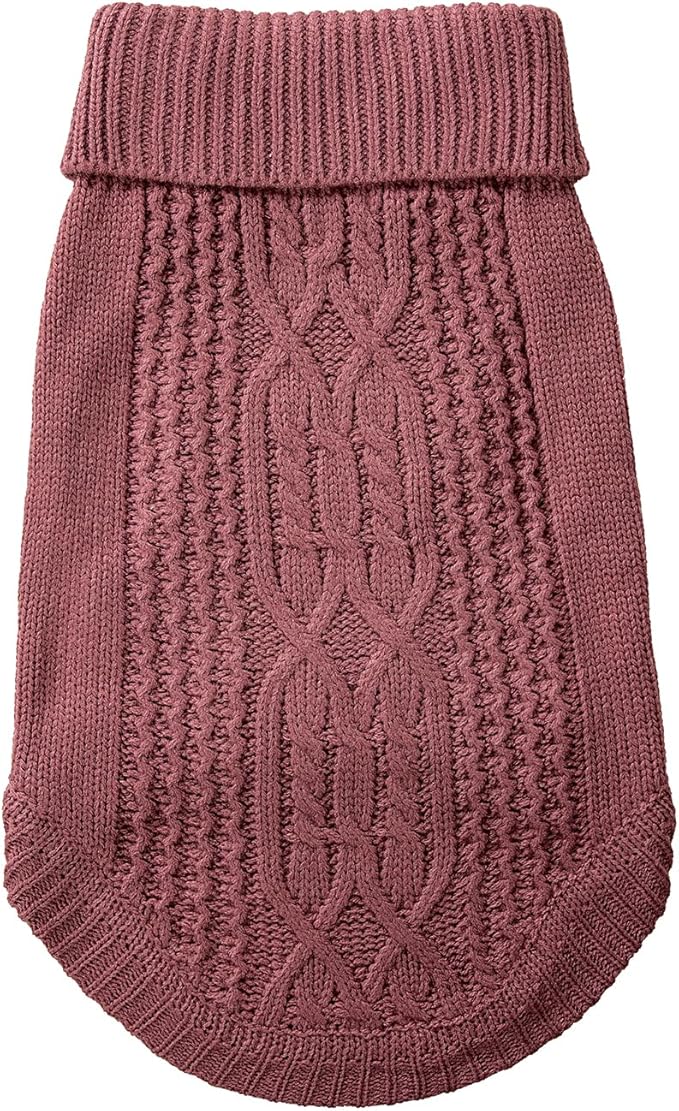 Stretchy Cat Sweater - 17 Colors & 6 Sizes | Snug Winter-Ready Knit for Boy/Girl Cats & Kittens(Maple Leaf Red, Medium)