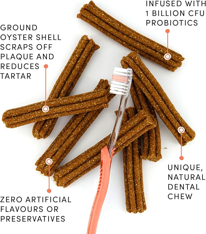 Crumps' Naturals Plaque Busters Advanced - Whole Mouth Care Dental Sticks 9.5oz