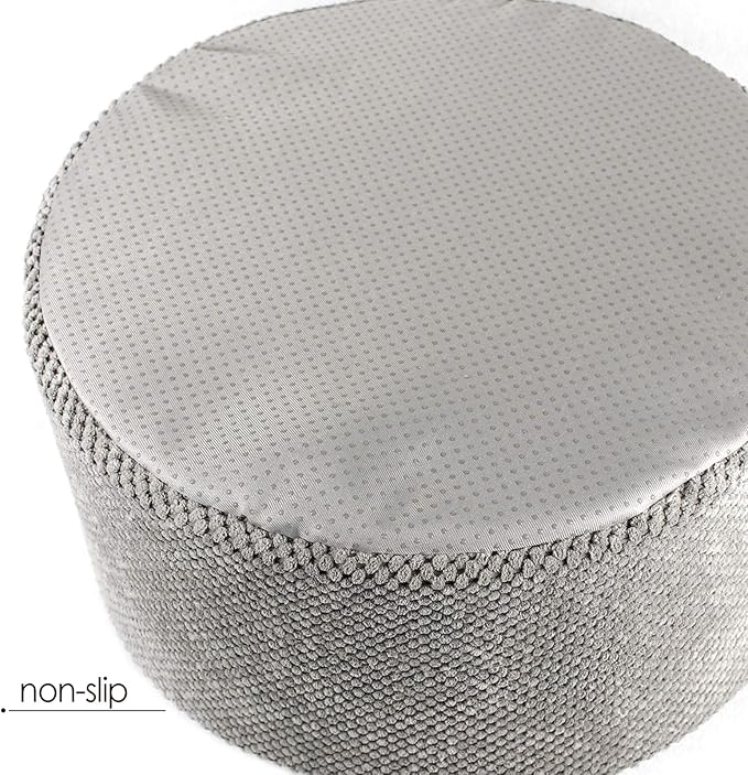 Winsterch Large Cat Bed - Soft, Enclosed & Washable cat Cave Bed for Indoor/Outdoor Cats & Kittens with Anti-Slip Bottom,Calming, Covered Cave Bed (Gray,17.8 x 17.8 x 7.84 in)