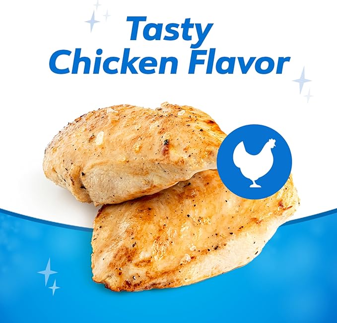 DentaLife Daily Oral Care Dog Treats for Small and Medium Dogs, Chewy Dental Treat to Freshen Breath and Fight Tartar, Chicken Flavor, 28.5 oz., 40 Chews - 40 ct. Pouch