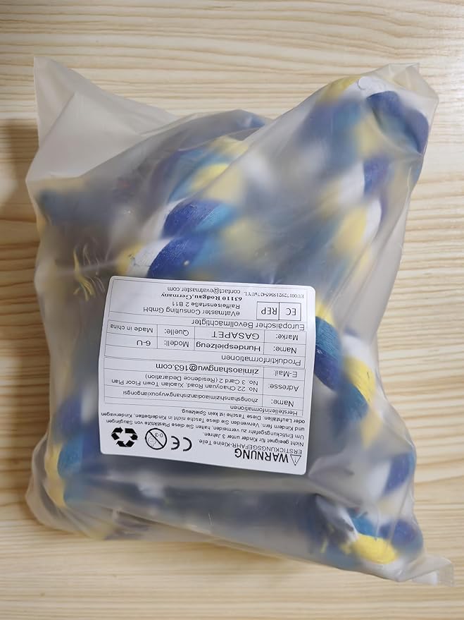 Giant Rope Toys for Large Dogs - 42In 6-Knots Indestructible Toy for Aggressive Chewers, Heavy Duty Chew Toys, Interactive Tug Toy, Durable for Medium Large Breeds