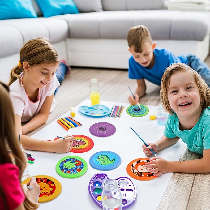 Kids Flying Disc 7 Inch Silicone Flying Disks Bulk for Children Dog Outdoor Backyard Lawn School Teaching Early Education Sports Games Party Favors, 6 Colors，6/12/24pcs