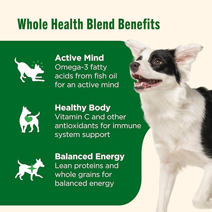 Nutrish Dry Dog Food, Real Chicken & Veggies Recipe Whole Health Blend, 6 lb. Bag (Rachael Ray)