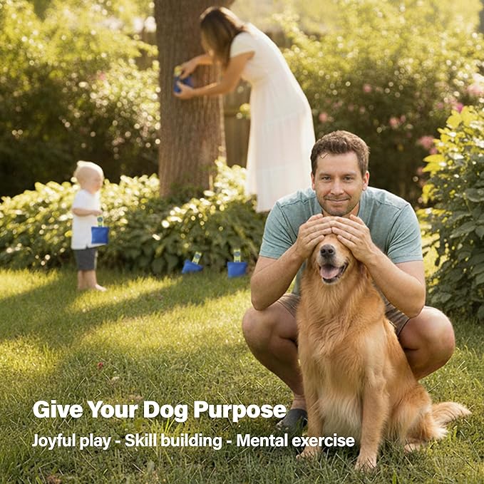 Race&Herd Original Dog Scent Training Kit, Scent Work Training Kit for Dogs - Nosework for Dog Mental Stimulation Agility Training Equipment for Dogs, Brain Games Smell Training Kit for Loss of Smell