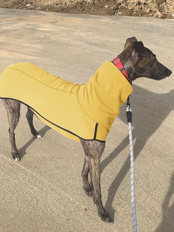 Esobo Fleece Dog Apparel Winter Warm Dog Coat Doggie Turtleneck Cozy Jacket Soft Shirt Vest Stylish Pet Outfits for Small Medium Large Dogs