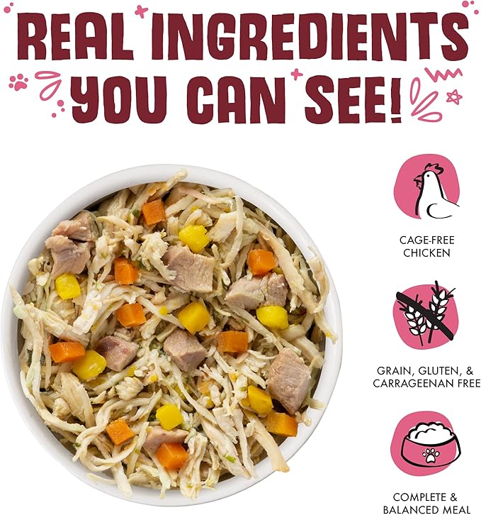 Weruva Classic Dog Food, Peking Ducken with Chicken Breast & Duck in Gravy, 14oz Can (Pack of 12)