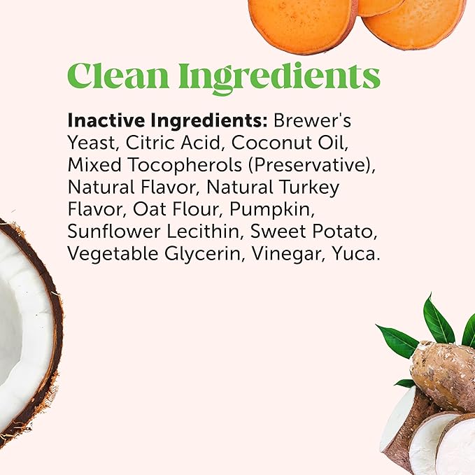 Grass Green Dog Chews - Urine Neutralizer for Lawn, Dog Pee Grass Helps Yard Stay Green Addressing Burn Spots with Probiotics & Enzymes (Duck)