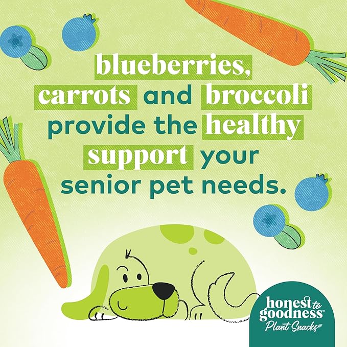 The Missing Link Hip & Joint 1 lb Powder Supplement + Honest to Goodness Blueberry Carrot Golden Years 8oz Dog Treats