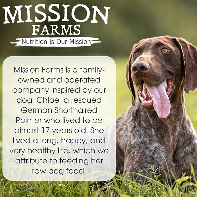 Mission Farms Freeze-Dried Raw Dog Food Pork & Pumpkin Complete & Balanced for All Life Stages, 14 oz
