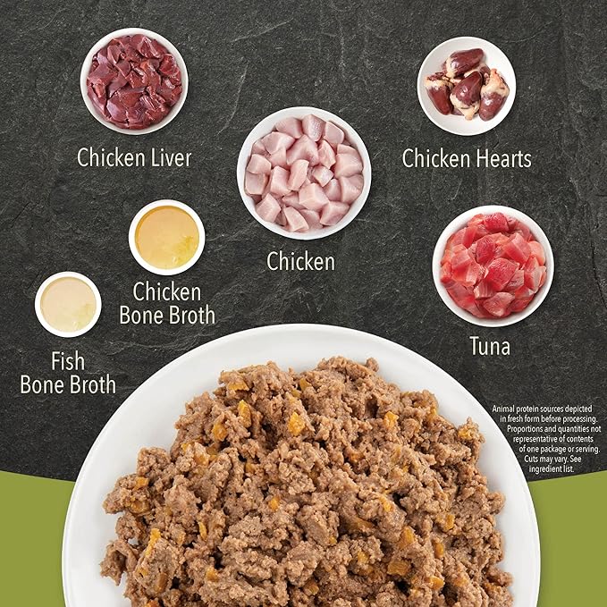 ACANA Premium Pate Wet Cat Food in Bone Broth Chicken + Fish Recipe 5.5oz Cans (12 count)