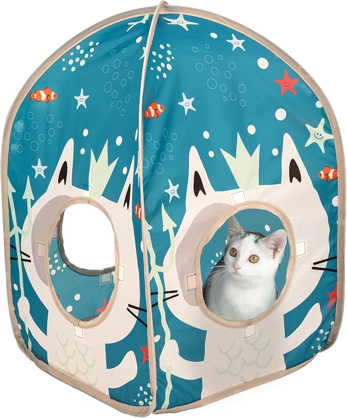 Kitty City Ocean Cat Play Furniture, Play Combo
