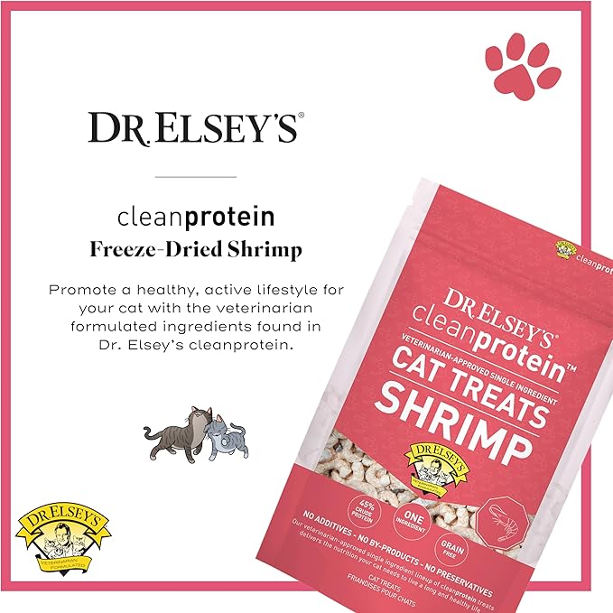Dr. Elsey's Freeze-Dried Shrimp Cat Treats 0.5 oz.