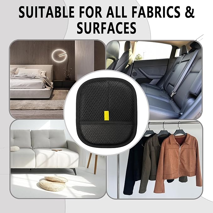 Pet Hair Removal Glove for Dogs & Cats, Reusable Electrostatic Glove for Clothes, Couch,Carpets, Car Seat, Individually Wrapped 1 Pack Black, S