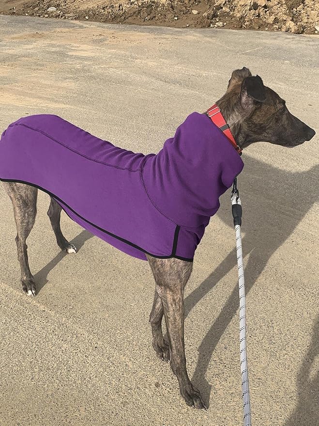 Esobo Fleece Dog Apparel Winter Warm Dog Coat Doggie Turtleneck Cozy Jacket Soft Shirt Vest Stylish Pet Outfits for Small Medium Large Dogs