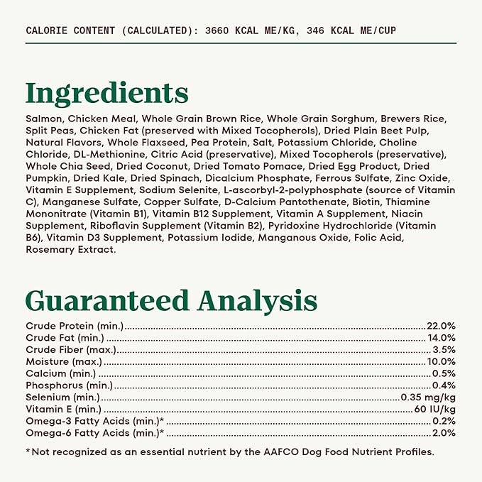 Nutro Natural Choice Adult Dry Dog Food, Salmon and Brown Rice Recipe, 28 lb Bag