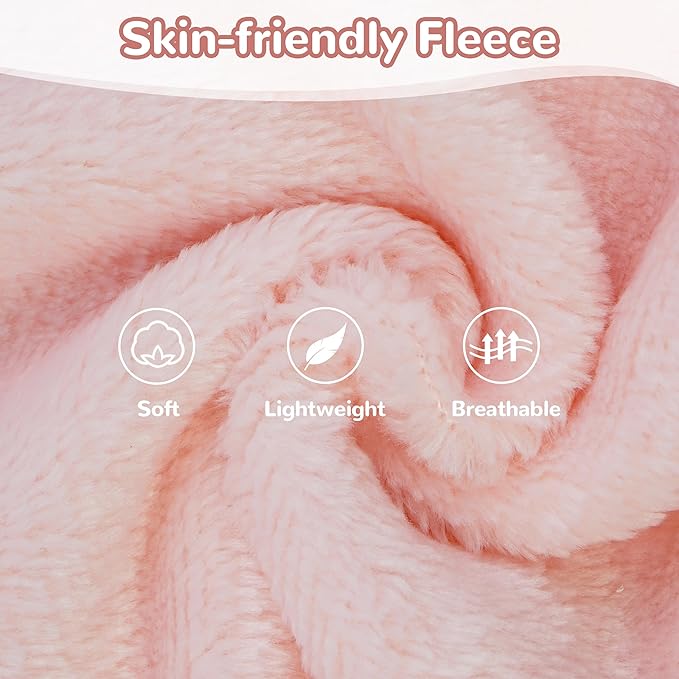 PUMYPOREITY Cozy Cat Sweater with Sleeves, Soft Coral Fleece Cat Clothes, Warm Winter Coat Thick Fleece for Hairless Cats, L, Pink