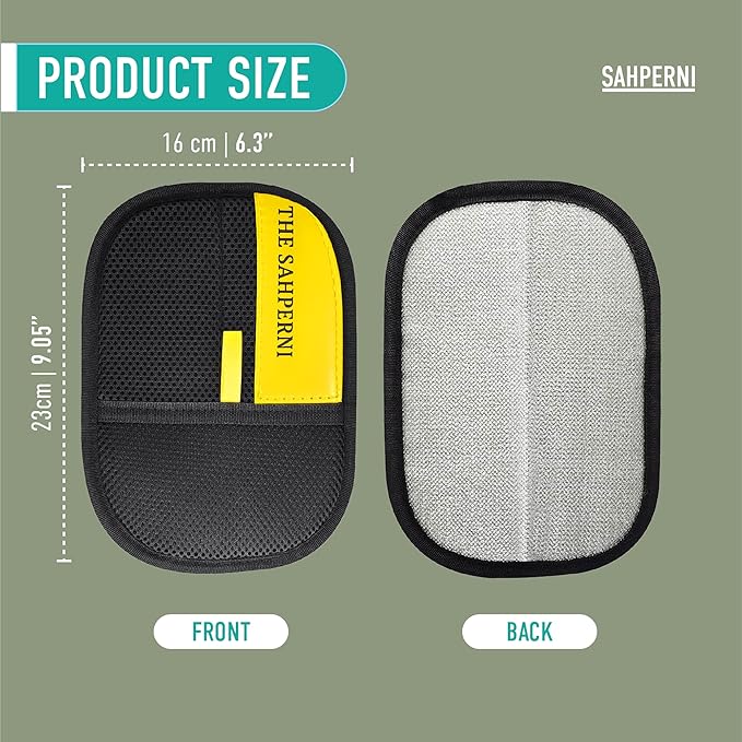 Pet Hair Removal Glove, 2 Pcs Electrostatic Gloves Pet Hair for Cats & Dogs, Washable - Reusable Static Pet Hair Remover Gloves, Efficient Magic Pet Grooming Glove, Remove Cat/Dog Fur From Clothing