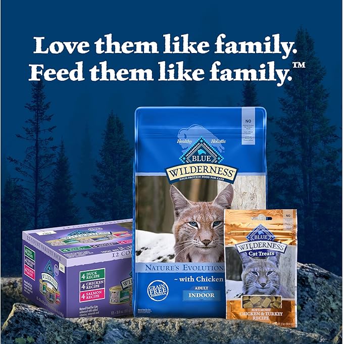 Blue Buffalo Wilderness Flaked Chicken & Trout Adult Wet Cat Food, 5.5 oz., Case of 24