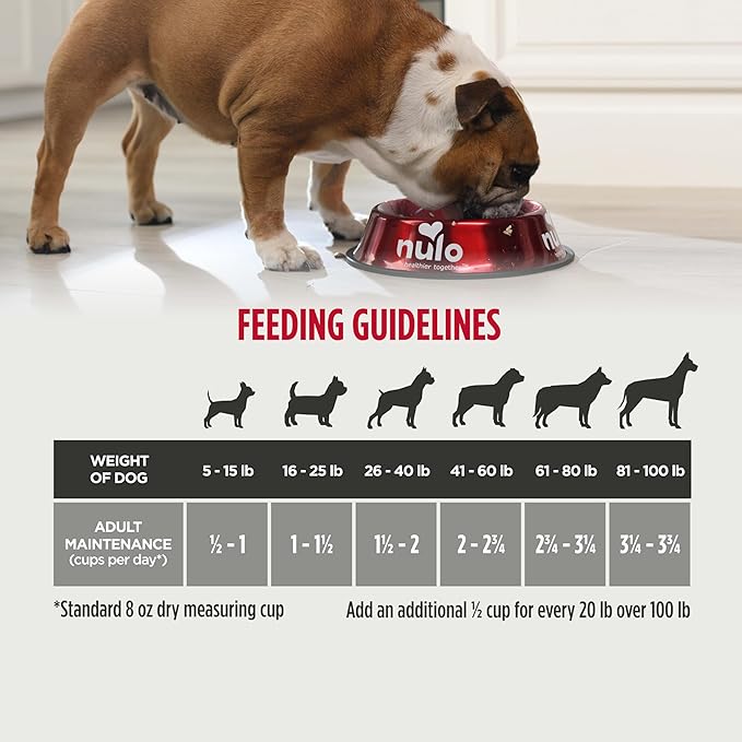 Nulo Freestyle Adult Dog Food, Premium All Natural Grain-Free Dry Small Kibble Dog Food, with BC30 Probiotic for Healthy Digestion, and High Animal-Based Protein with no Chicken or Egg Alternatives