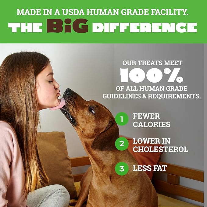 etta says! Big Yumm Sticks - Real Meat Beef Dog Jerky Treats - Human Grade - Made in The USA (12 Count Pack of 1)