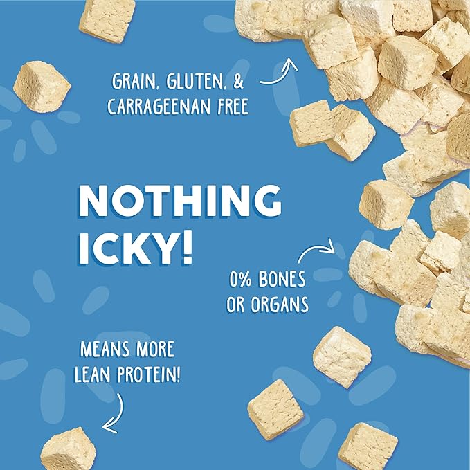 Weruva Dog Freeze Dried, Paw Lickin' Chicken with Chicken Breast, 5.5oz Bag