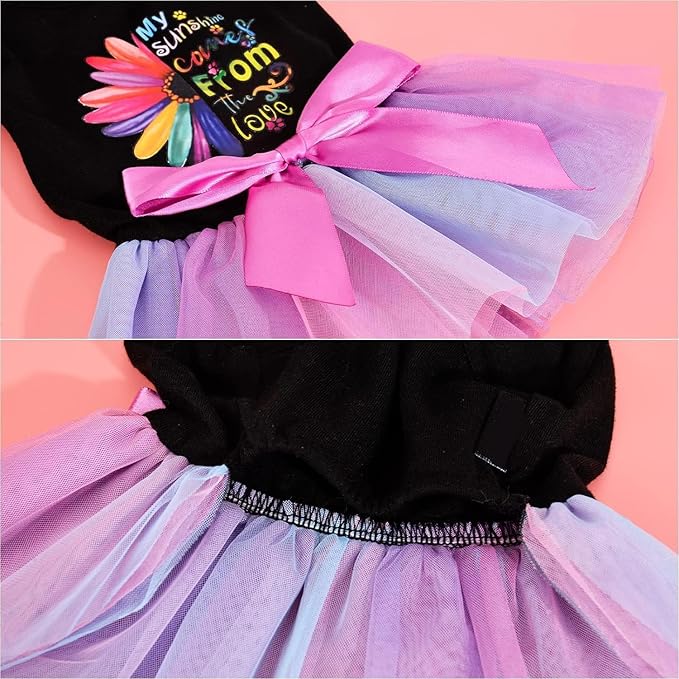 Dog Dress for Spring Summer,Dog Small Dogs Girl Skirt Female Puppy Dresses Pet,Yorkie Chihuahua Tulle Clothes Birthday Party Lace Costume Tutu Apparel