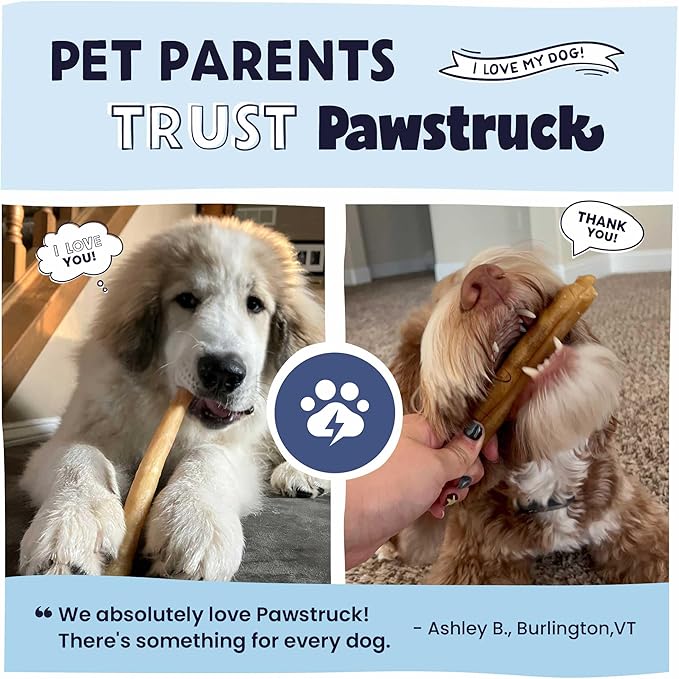 Pawstruck 2-in-1 Collagen Wrapped Jerky Natural Treats for Dogs - 5 Slices - Limited Ingredient Grain Free for Small, Medium, and Large Dogs