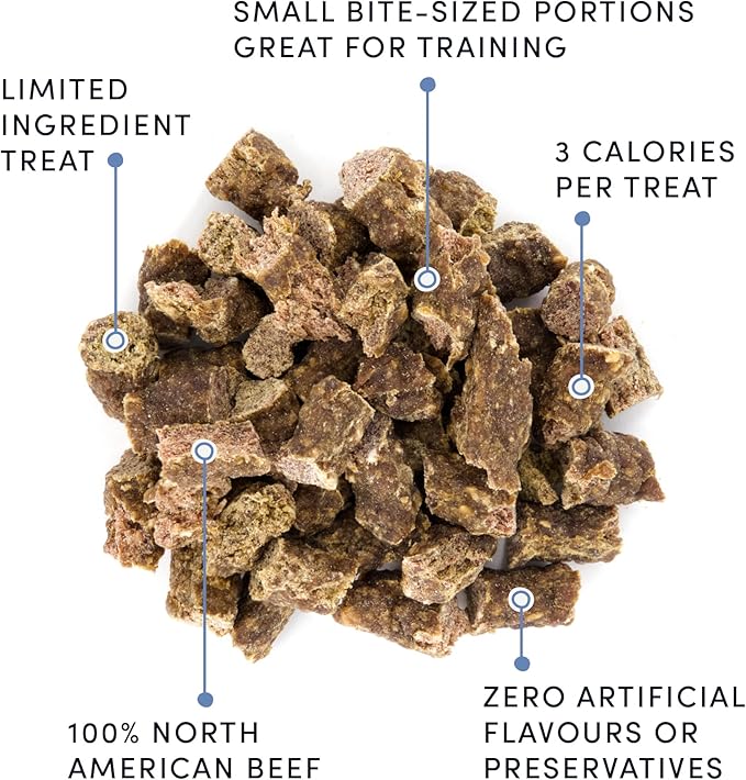 Crumps' Naturals Mini Trainers Semi Moist Beef 4.7oz