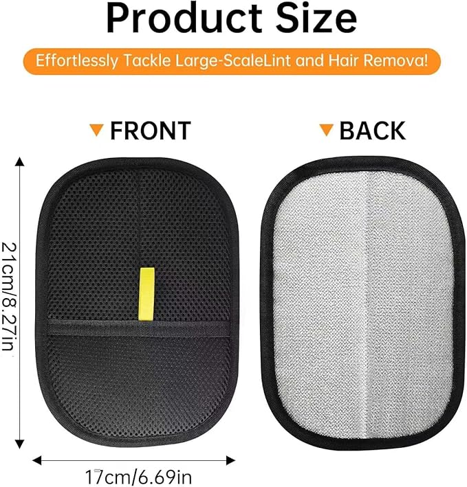 Pet Hair Remover Gloves Bath Brush Gentle Shedding Brushes,Pet Hair Remover Tool for Carpet, Curtain, Clothing, Couch, Car Seat (3PCS)